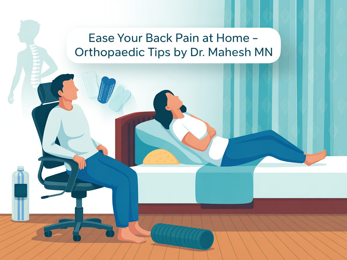Orthopaedic-Approved Props You Can Use at Home to Relieve Back Pain